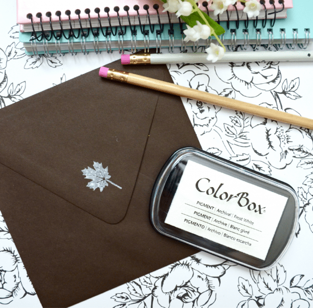 colorbox white ink pad