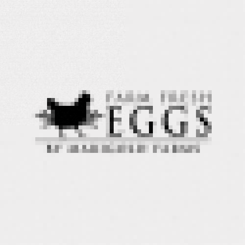 Personalized Farm Fresh Eggs Stamp T418