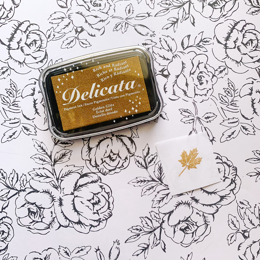 Delicata Metallic Gold Ink Pad – Fall For Design