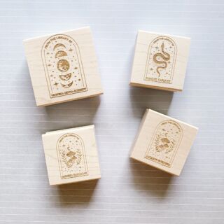 Elf female Wood Mounted Rubber Stamp 